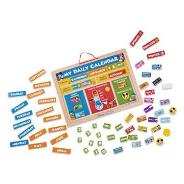 Melissa & Doug Disney Mickey Mouse Clubhouse My Magnetic Daily Calendar