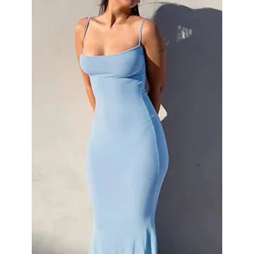 VIUTIL Women's Sexy Bodycon Maxi Dress for Summer