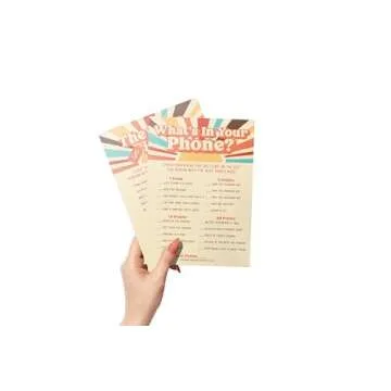 Fun Baby Shower Games Set - Retro Sunshine Theme