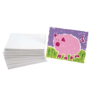 Colorations® Canvas Panel Pack for Painting, 30 Count