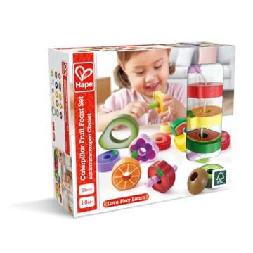 Hape Caterpillar Fruit Feast Playset