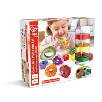 Hape Caterpillar Fruit Feast Playset