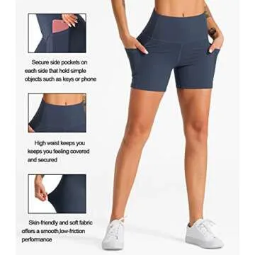 Dragon Fit High Waist Yoga Shorts - Perfect for Workouts