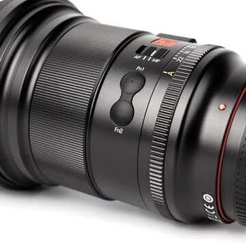 VILTROX AF 16mm f/1.8 FE Full Frame Lens for Sony E, Autofocus Lens with Built-in LCD Screen, Large Aperture for Sony E-Mount a7