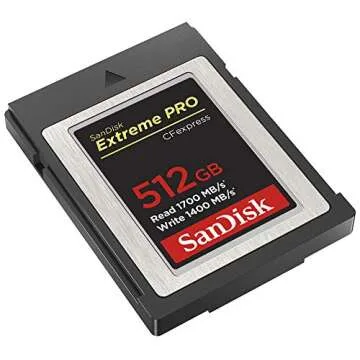 SanDisk 512GB Extreme PRO CFexpress Card Type B - SDCFE-512G-GN4IN