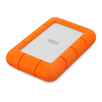 LaCie Rugged 5TB Portable External HDD - USB 3.0/2.0 Compatible, Shock/Dust/Rain Resistant for Mac &...