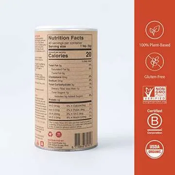 Your Super Energy Bomb – Pre-Workout Superfood Energy Drink Booster, With Banana, Guarana, Açaí, Berry, Maca Root, and Lucuma (40 Servings)