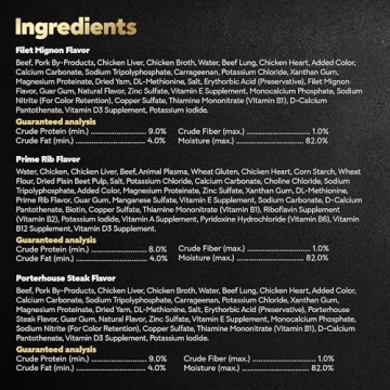 CESAR Adult Wet Dog Food with Real Meat Variety Pack 36 Trays