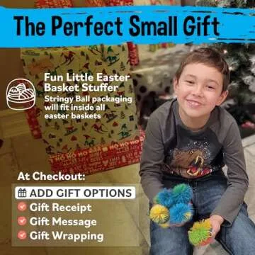 Stringy Balls & Sensory Toys for Kids - 8 Pack Fun