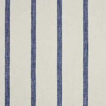 Stone & Beam Striped Linen Duvet Cover Set - Full / Queen