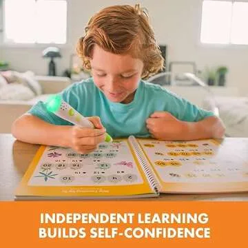 Educational Insights Hot Dots Let's Learn 1st Grade Math, Math Activity Workbook, Ages 6-7