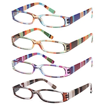 Gamma Ray Women's Reading Glasses - 4 Stylish Pairs at 3.50