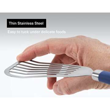 Misen Fish Spatula - Durable, Heat Resistant & Elegant