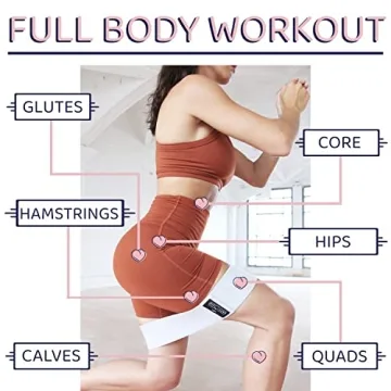 FITLUV Fabric Booty Bands for Effective Home Workouts