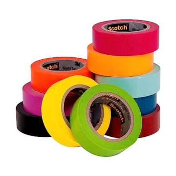 Versatile Scotch Washi Tape Set for Crafting and Journaling