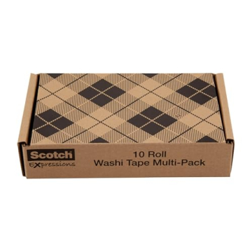 Versatile Scotch Washi Tape Set for Crafting and Journaling