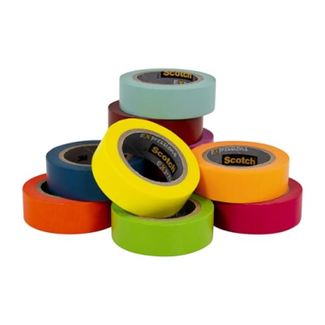 Versatile Scotch Washi Tape Set for Crafting and Journaling