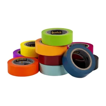 Versatile Scotch Washi Tape Set for Crafting and Journaling