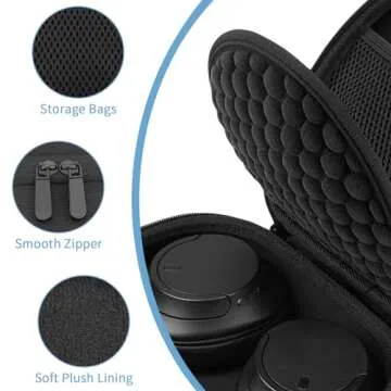 Yinke Protective Case for Sony WH-CH720N Headphones