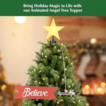 Mr. Christmas NC Santa's Biplane Tree Topper, One Size, Oz-864