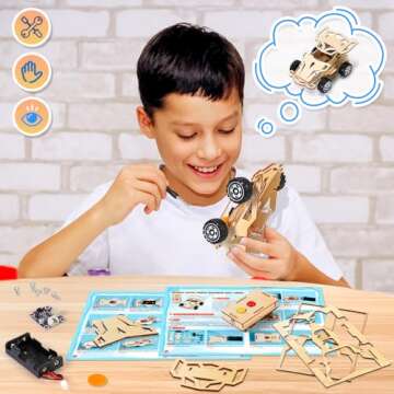 EDUJOY Kids Toys for 6 7 8 9 10 Year Old Boys Gifts,STEM Projects Science Kits Crafts for Kids Ages ...