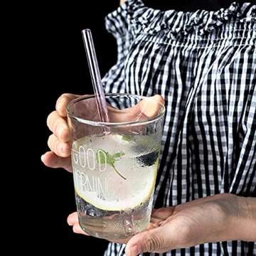 Reusable Glass Straws - Eco-Friendly Drinking Solution