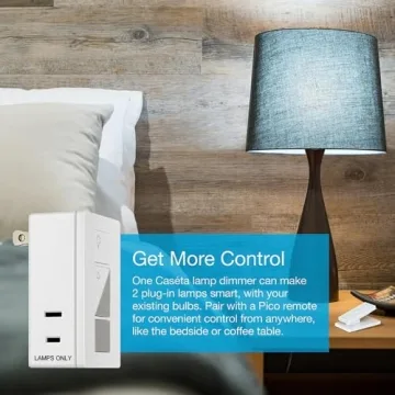 Lutron Caseta Smart Lighting Kit with Alexa & Homekit Control