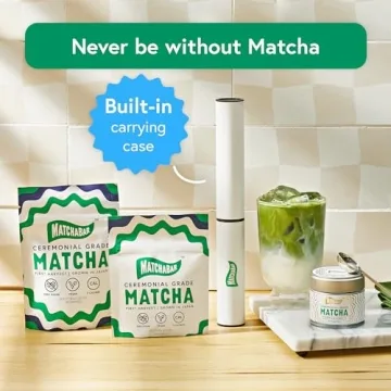 USB-Rechargeable MatchaBar Electric Milk Frother Dual Speed