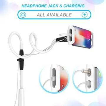 Lamicall Gooseneck Phone Holder - Adjustable Phone Stand