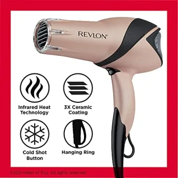 REVLON Infrared Hair Dryer for Maximum Shine and Control