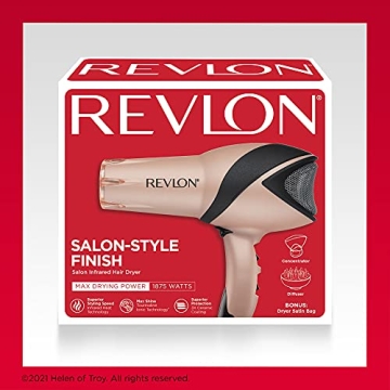 REVLON Infrared Hair Dryer for Maximum Shine and Control