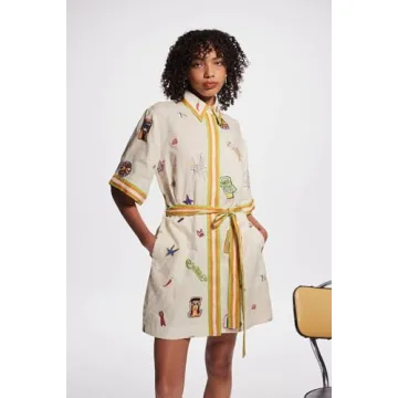 Women’s Floral Mini Dress - Y2K Style A-Line Sundress