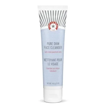 First Aid Beauty - Pure Skin Face Cleanser, Effectively Removes Makeup, Dirt, and Impurities, Gentle...