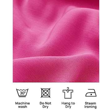 ZESICA Women's 2025 Summer Boho Spaghetti Strap Square Neck Solid Color Ruffle A Line Beach Long Maxi Dress,Rose,Small