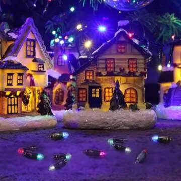 SumDirect 50Pcs Color Changing Led Mini Lights, Waterproof Submersible Flashing Lights for Paper Lantern Balloon Floral Wedding Halloween Christmas Party Decoration Centerpieces