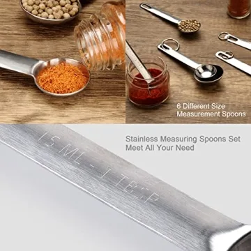 Upgrade Your Kitchen with Stainless Steel Measuring Spoons