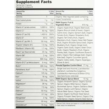 Garden of Life Vitamin Code RAW Prenatal - Essential Nutrients