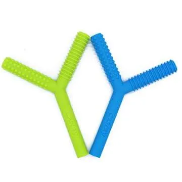 Y Hollow Chew Tubes for Sensory Kids - 2 Pack