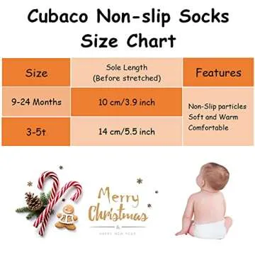 CUBACO Non Skid Grip Socks 12 Pairs Baby Socks 3-5 Years Boy Socks Cotton Socks with Grippers Ankle ...
