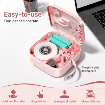 Odaro Q30 Portable Label Maker with Tape for Easy Organization