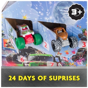 Monster Jam Mini Holiday Advent Calendar 2024