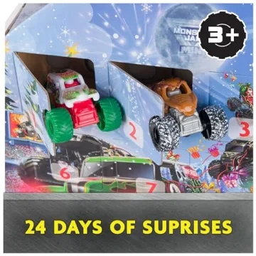 Monster Jam Mini Holiday Advent Calendar 2024