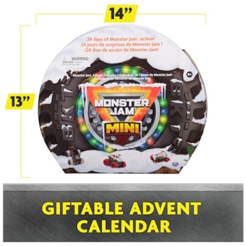 Monster Jam Mini Holiday Advent Calendar 2024