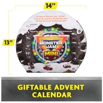 Monster Jam Mini Holiday Advent Calendar 2024