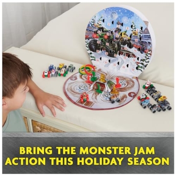 Monster Jam Mini Holiday Advent Calendar 2024