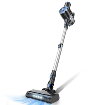 Cordless Vacuum with 25Kpa Suction and Self-Standing Function