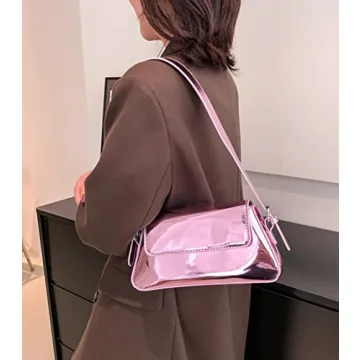 Chic Evening Y2K Silver Purse for Stylish Women