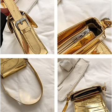 Chic Evening Y2K Silver Purse for Stylish Women