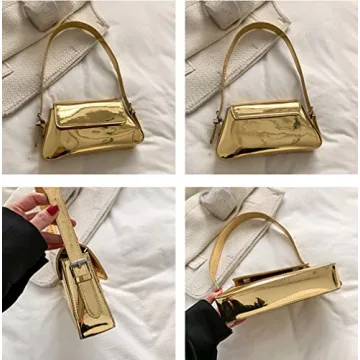 Chic Evening Y2K Silver Purse for Stylish Women