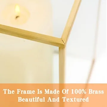 Elegant Gold Hurricane Candle Holder Set for All Occasions